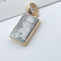 ギベオン隕石K18オリジナルペンダント⑤