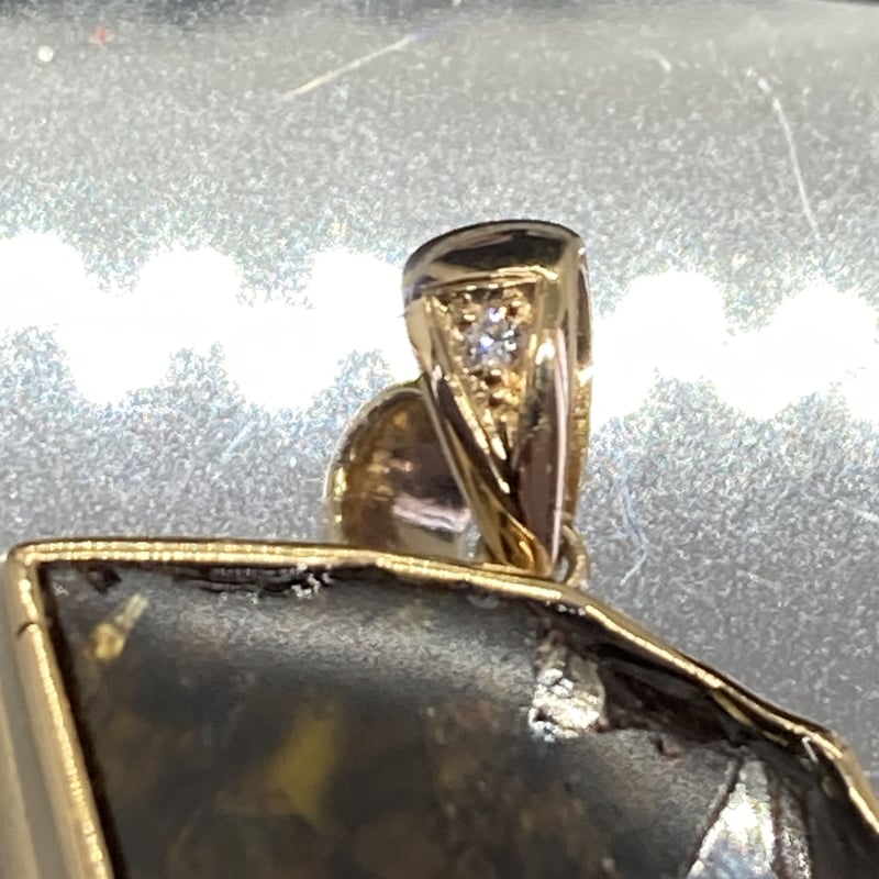 フカン隕石オリジナル18金ペンダント | 秘密の石屋