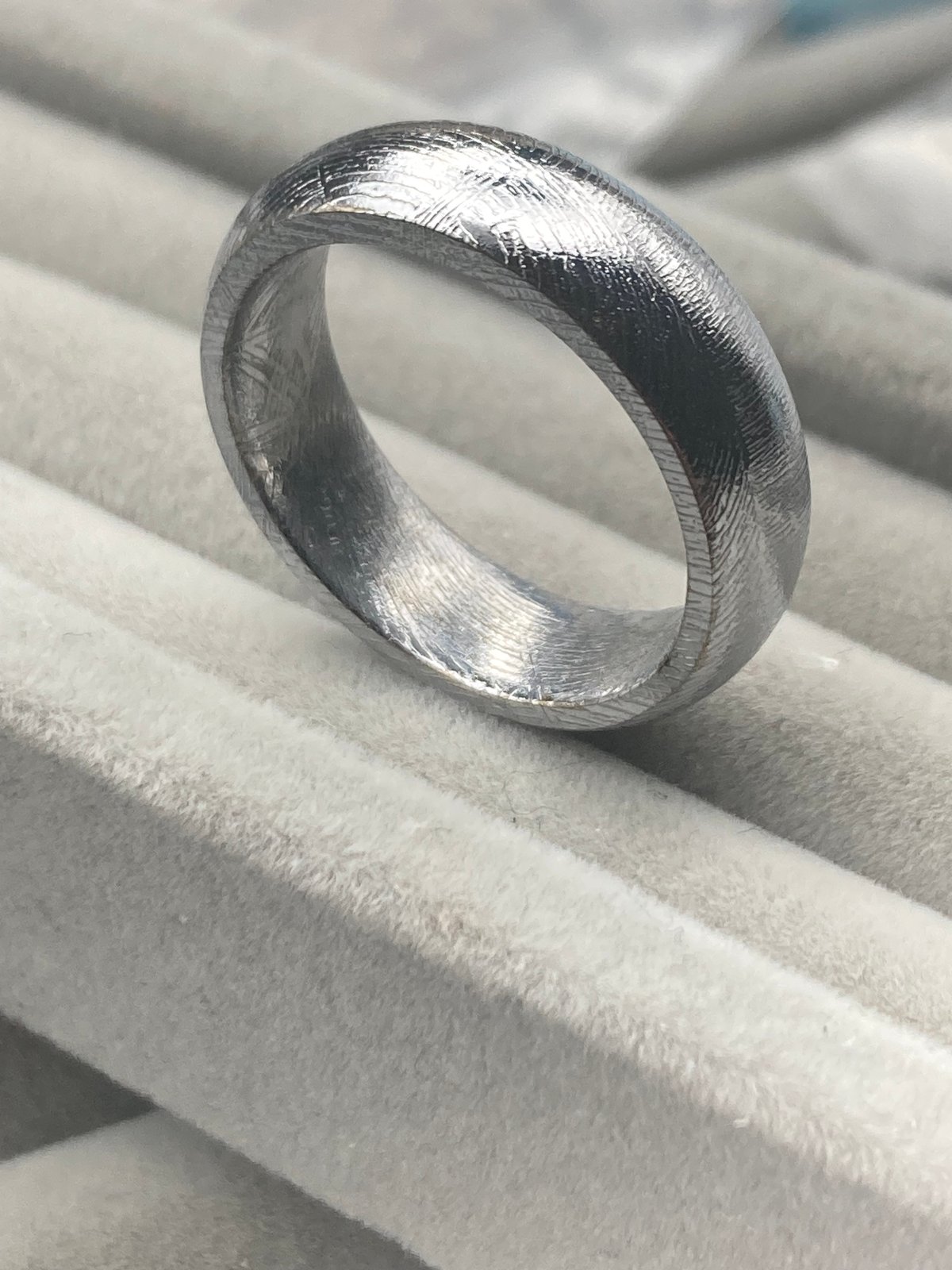 ムオニオナルスタ隕石シルバーメッキリング13号 | 秘密の石屋