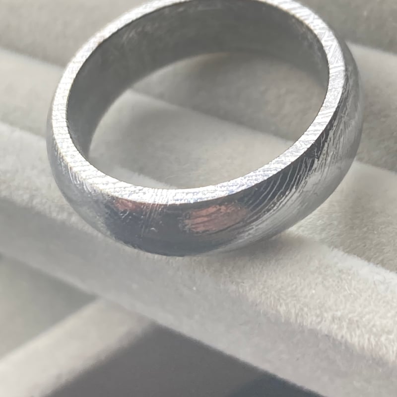 ムオニオナルスタ隕石シルバーメッキリング13号 | 秘密の石屋