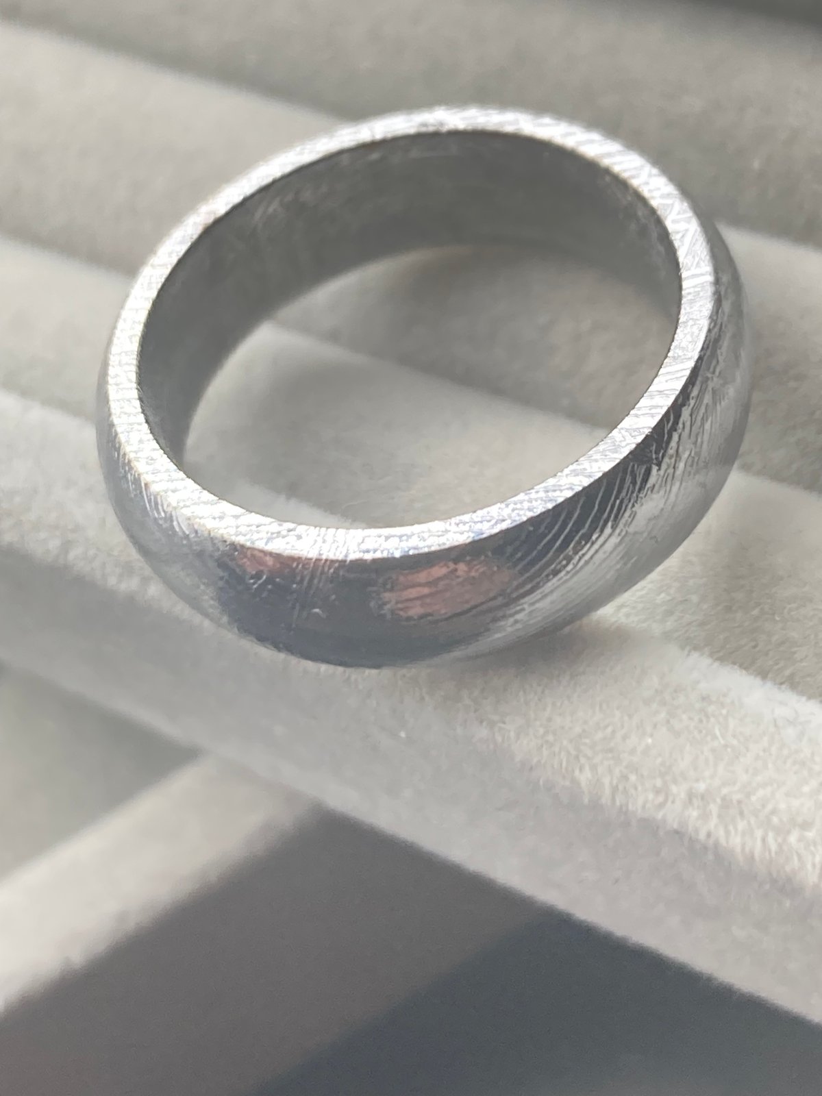 ムオニオナルスタ隕石シルバーメッキリング13号 | 秘密の石屋