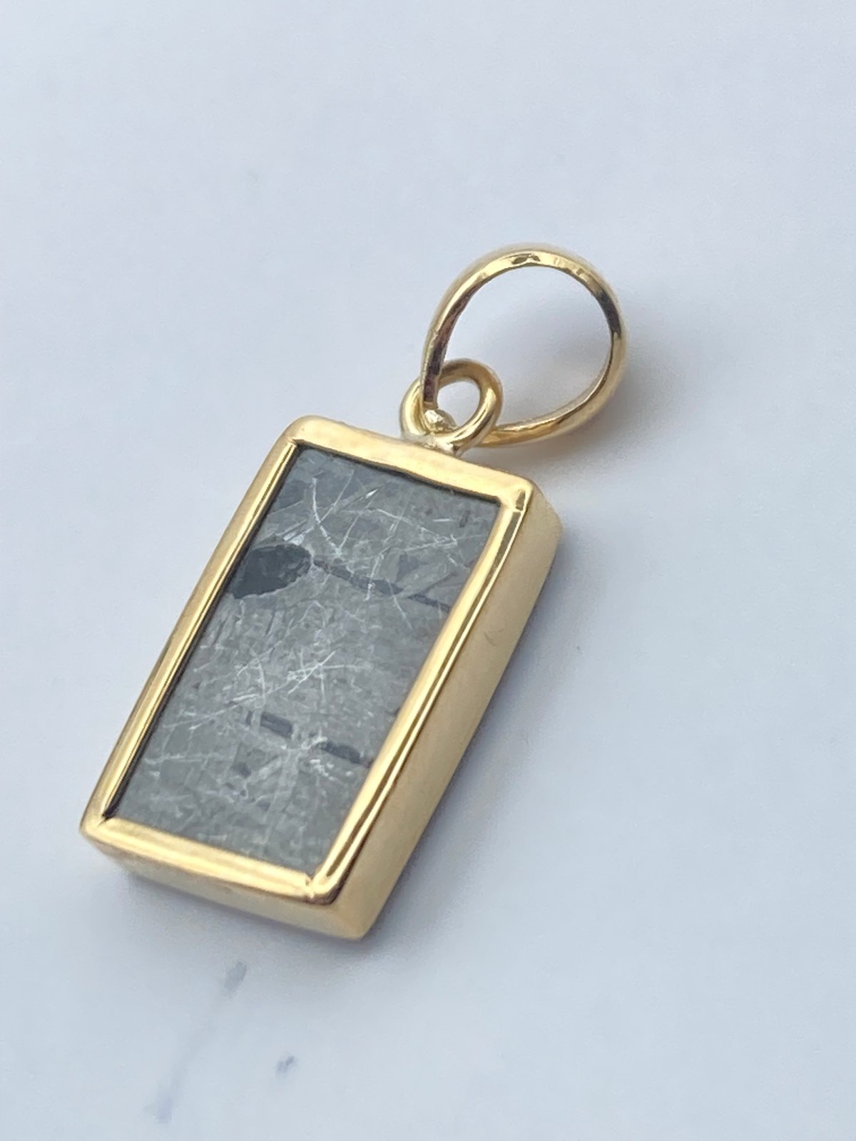 ギベオン隕石K18オリジナルペンダント⑤ | 秘密の石屋