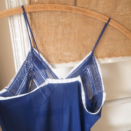 Lingerie Camisole Dress / Navy