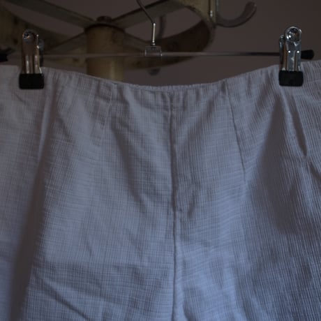 Vintage short pants / white