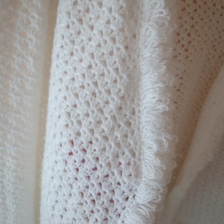 Crochet Knit Fringe Cardigan