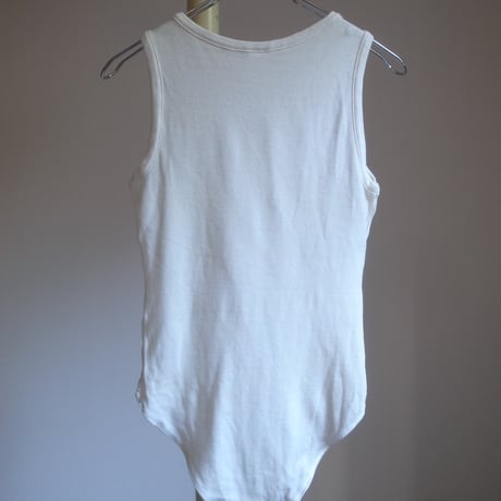 Vintage cotton body suit / Off white
