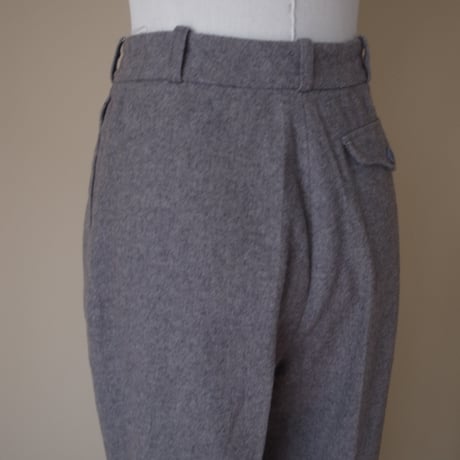Wool slacks / gray