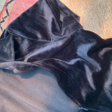 Velvet Romper / Black