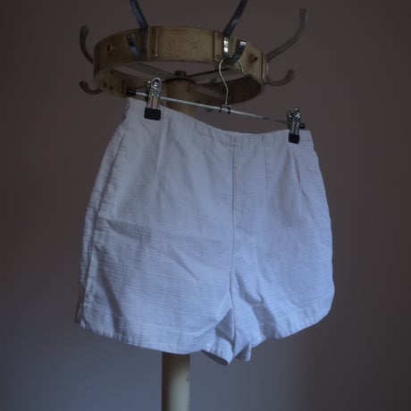 Vintage short pants / white