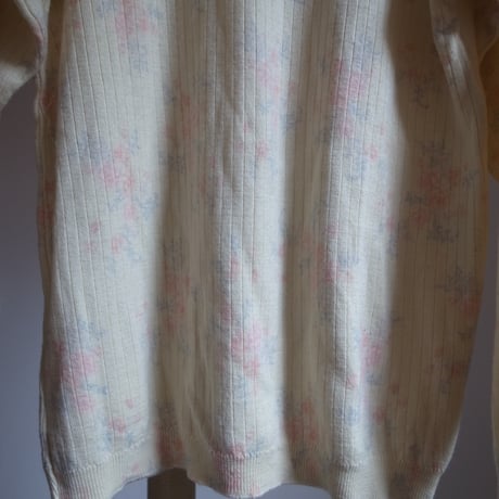 Flower knit / ivory