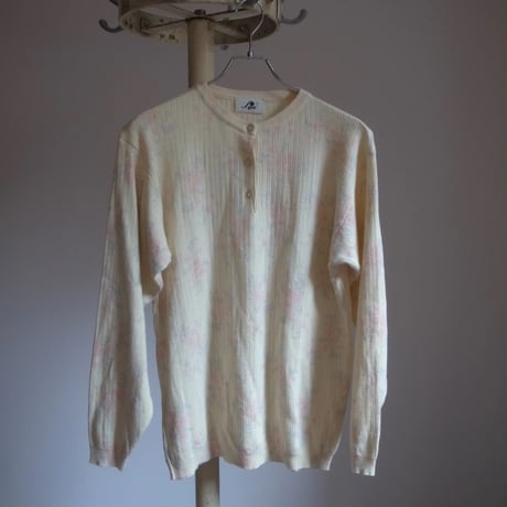 Flower knit / ivory