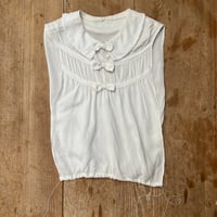 1930s French Antique Layered Chemise Blouse