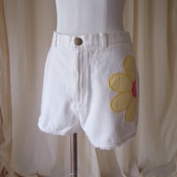 Flower shorts(MOSCHINO) /white