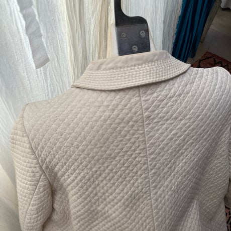 Vintage Chloé Quilted Leather Coat