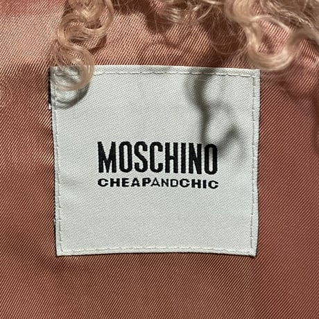 Old MOSCHINO cape / Pink beige