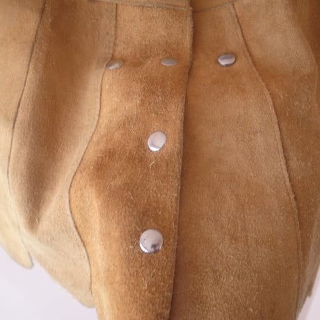 Lether Scalloped Skirt / Blown