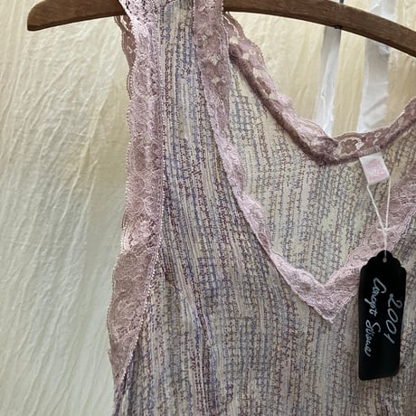 Vintage Silk Dress / Purple