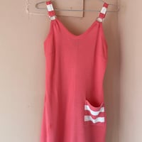 Vintage Kint Dress/ Pink