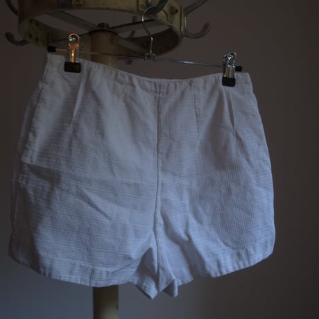 Vintage short pants / white