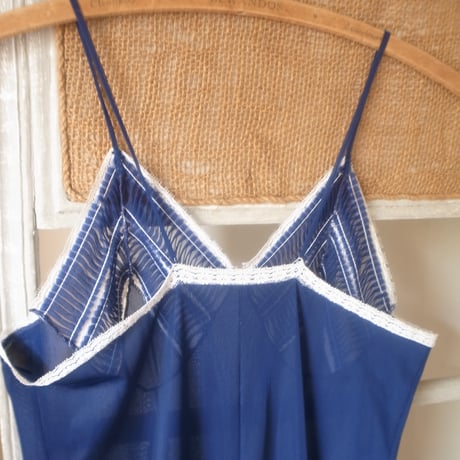 Lingerie Camisole Dress / Navy