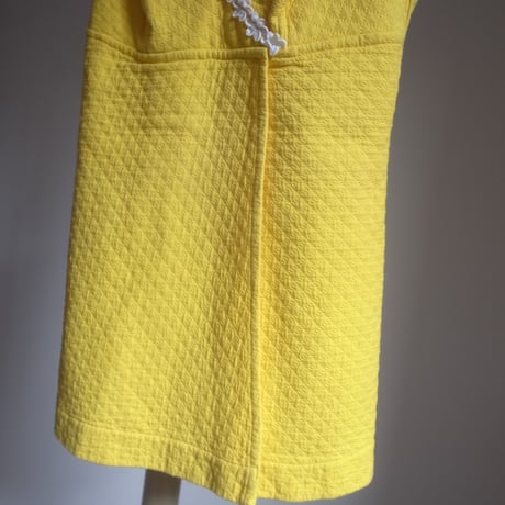 Vintage camisole dress / Yellow