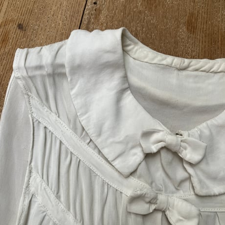 1930s French Antique Layered Chemise Blouse