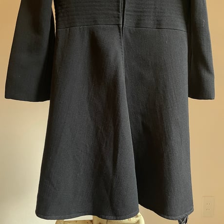 Vintage dress (haute couture) / black