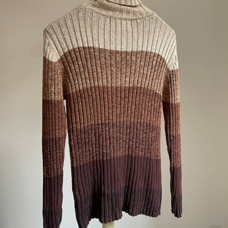Boder knit / brown
