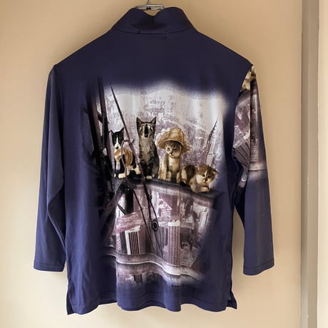 Cat Print Top