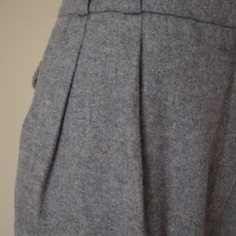 Wool slacks / gray