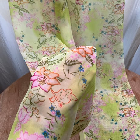 Sheer Pants / Yellow green