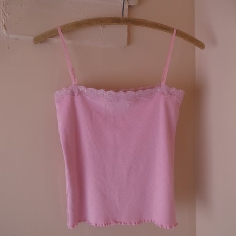 Knit Camisole / Pink