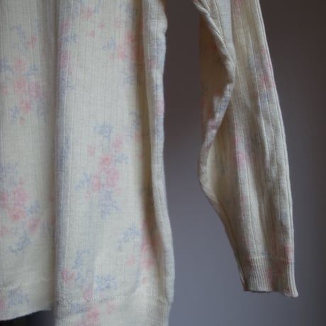 Flower knit / ivory