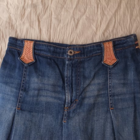 Denim skirt /dark blue