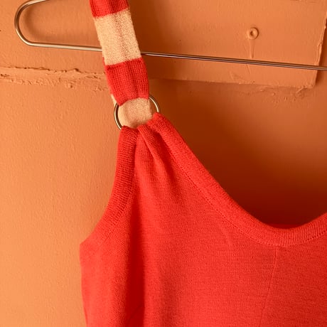 Vintage Kint Dress/ Pink