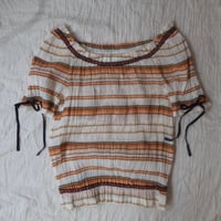 Border ribbon tops /multi color