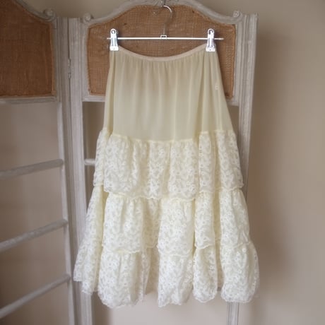 Vintage Petticoat / Lemon Yellow