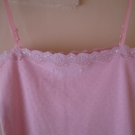 Knit Camisole / Pink