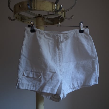 Vintage short pants / white