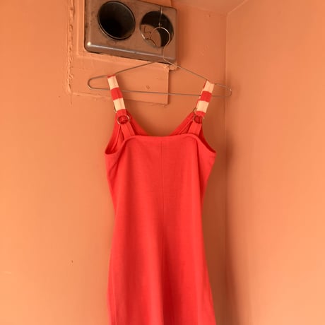 Vintage Kint Dress/ Pink
