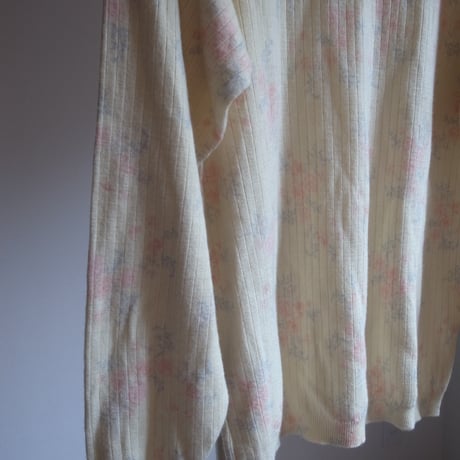 Flower knit / ivory