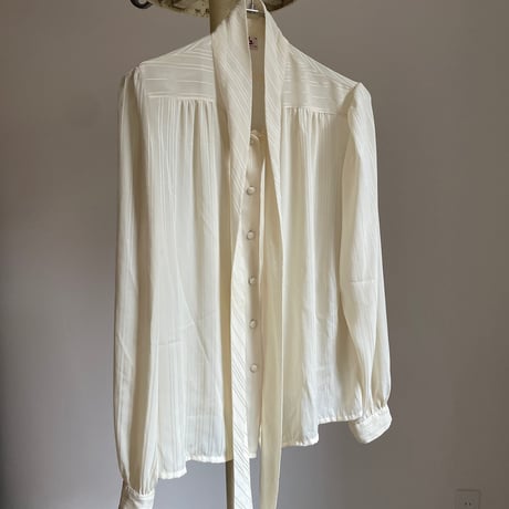 Stripe shirt / beige