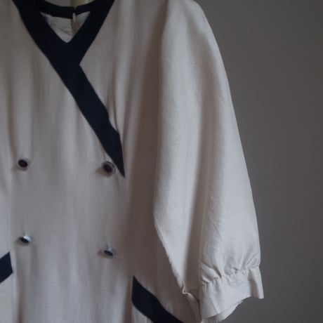 Silk dress / Light beige
