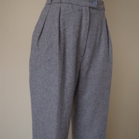 Wool slacks / gray