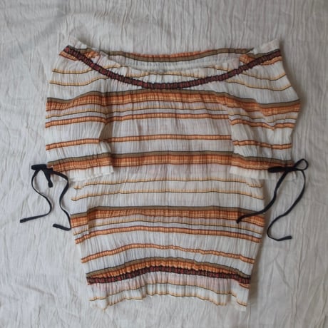 Border ribbon tops /multi color