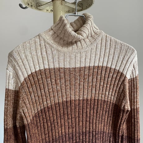 Boder knit / brown