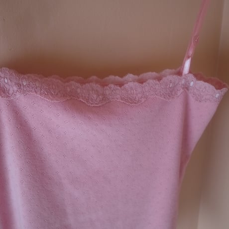 Knit Camisole / Pink