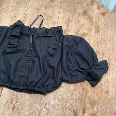 Short-length Blouse / Black