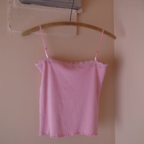 Knit Camisole / Pink