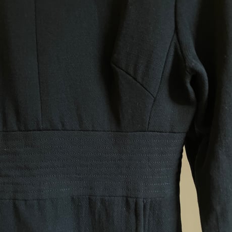 Vintage dress (haute couture) / black